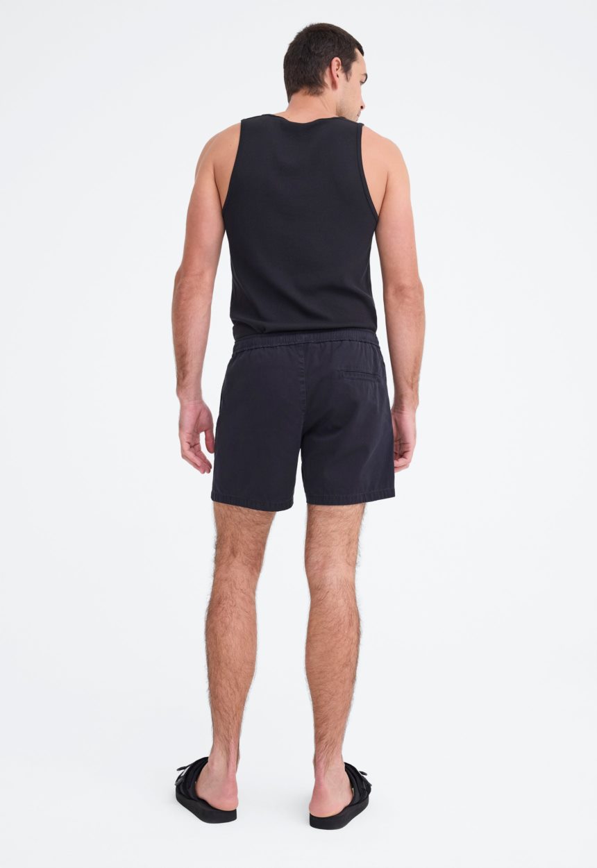 Jac + Jack Slater Cotton Short - Black